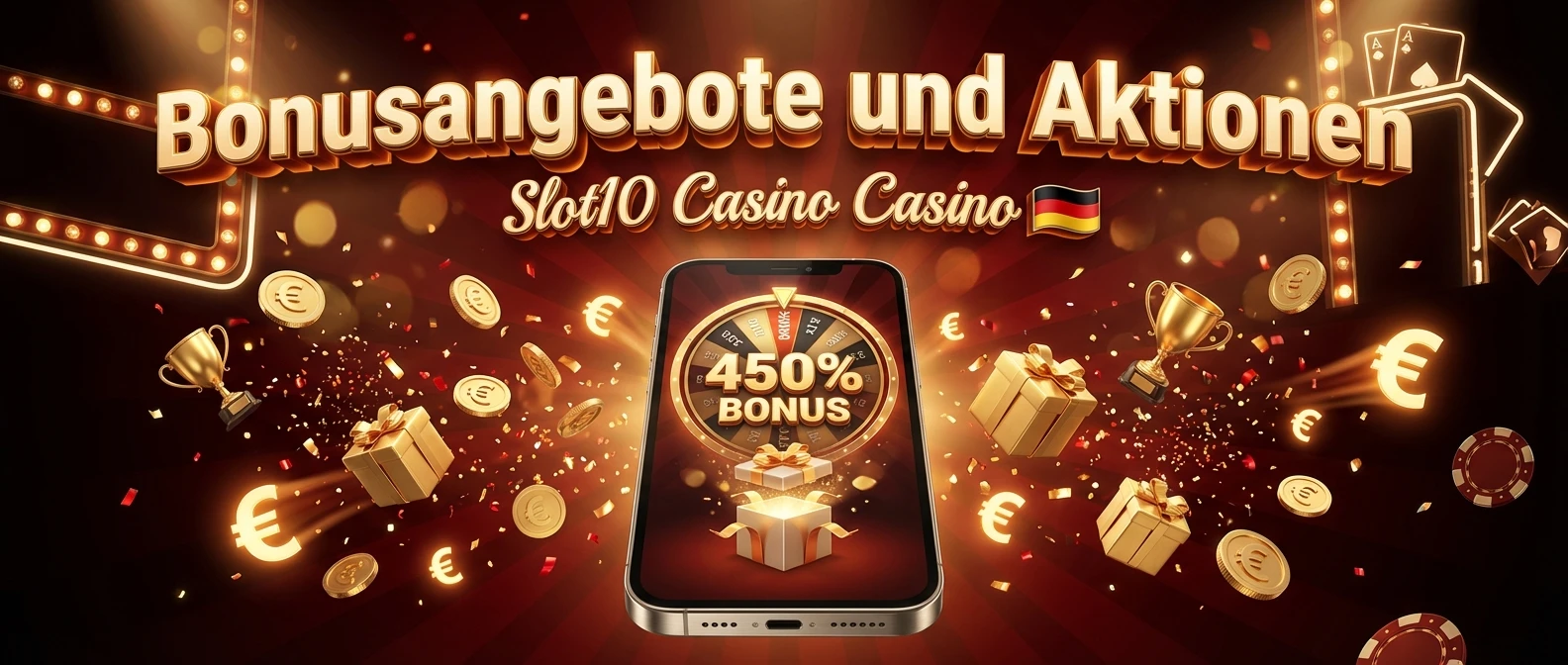Bonusangebote und Aktionen